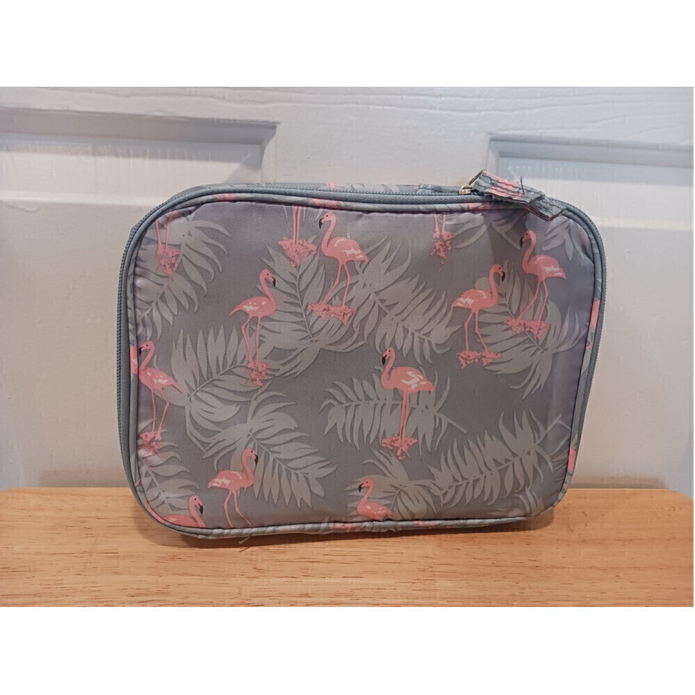 Flamingo Pattern Makeup Up Bag